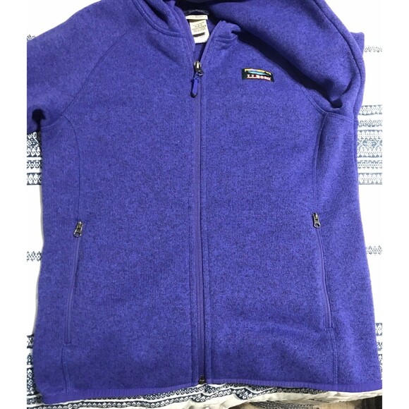 L.L. Bean Kids Hooded Jacket Size Medium 10/12 - Picture 4 of 6